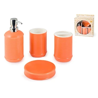 Obrázek H&amp;h set da bagno 4 pezzi ceramica milano