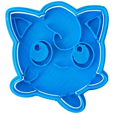 Obrázek Cuticuter Jigglypuff Pokemon Ausstechform, Blau, 8 x 7 1.5 cm