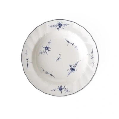 Obrázek Villeroy &amp; Boch Polévkový talíř Vieux Luxembourg, 23 cm, prémiový porcelán, bílý/modrý, 10 2341 2700