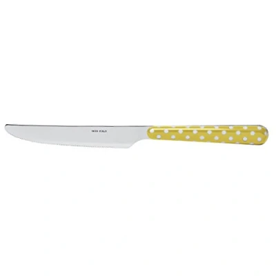 Obrázek Excèlsa Bolero Messer, 1,8 mm dick, Edelstahl, Gelb, Tupfen