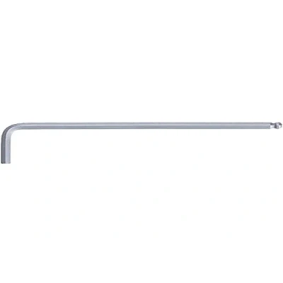 Obrázek KS Tools Kuličková hlava vnitřní šestihranný úhlový kolíkový klíč, XL, 2 mm, ušlechtilá ocel, plast, guma, kov, slitina a měď, jedna velikost