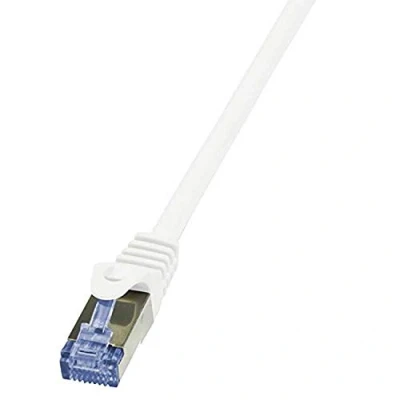 Obrázek LogiLink CQ3036S CAT6A S/FTP Patch kabel PrimeLine AWG26 PIMF LSZH modrý 1,00 m, 1,0 3 kusy
