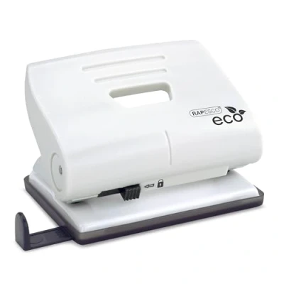 Obrázek Rapesco 1522 ECO 2 Fach Locher, 22 Blatt Kapazität, Weiß