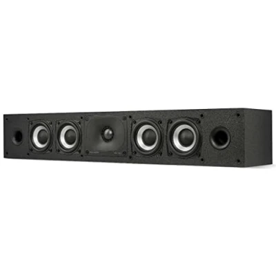 Obrázek Polk Audio Monitor XT35 tenký centrální reproduktor, certifikace Hi Res, kompatibilní s Dolby Atmos a DTS: X (kus), černý