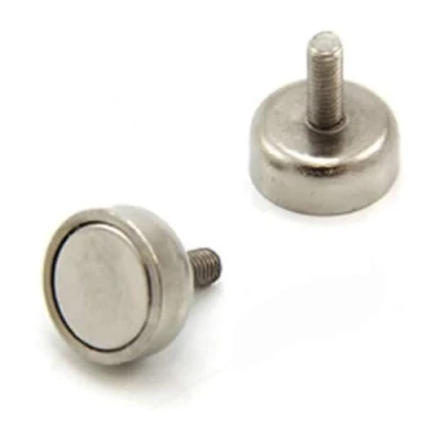 Obrázek N42 Neodym Topf Magnet Mit M3 Bolzen Für Kunst, Kunsthandwerk, Modellherstellung 10mm Durchmesser x 5mm Dicke 3kg Zug