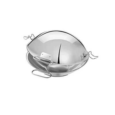 Obrázek Artame art32802 cataplana Edelstahl Silber 24 x 14,5 cm