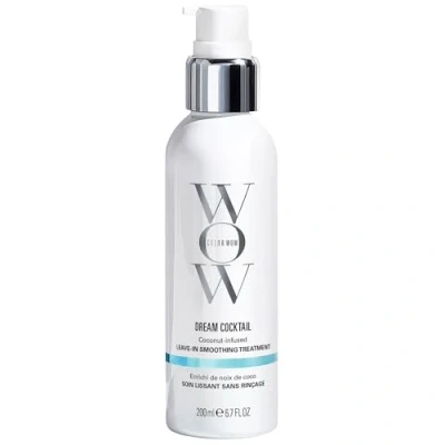 Obrázek Color Wow Coconut Cocktail Bionic Tonic, hydratační Leave In Cream, kokos Conditioner propůjčuje suchým vlasům vlhkost a super lesk, 200 ml
