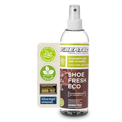 Obrázek Fibertec Hygienický sprej a ochrana proti zápachu pro boty, s přírodními enzymy, certifikace bluesign, 250 ml