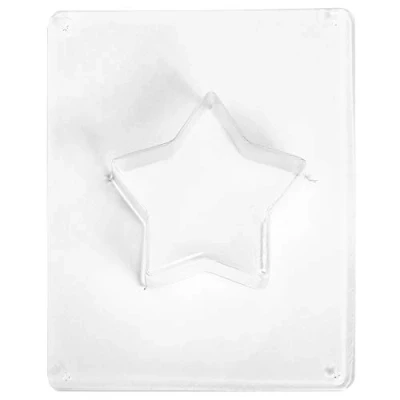 Obrázek Rayher HOBBY 36050000 tvar: hvězda, 11 cm ø, hloubka 3,5 cm, průhledná