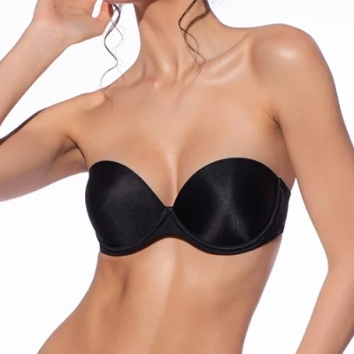 Obrázek Selene Dámské 469 carlotte Push Up, černá