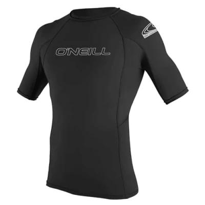 Obrázek O&#039;Neill Wetsuits pánské Men&#039;s Basic Skins Short Sleeve Sun Shirt Rash Vest