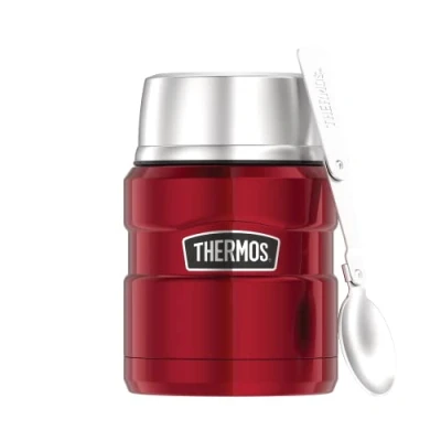 Obrázek nerezová nádoba na jídlo Thermos King, 0,47 l, ocel, 9,3 x 14,2 cm