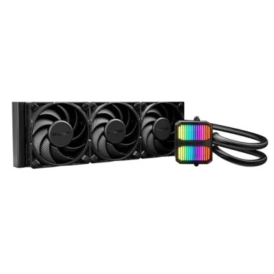 Obrázek be quiet! Vodní chlazení Silent Loop 3 360 mm, Wings 4 120 mm PWM high speed ventilátor, vysoce vyvinutý chladicí blok, výkonný design 3komorových čerpadel, neuvěřitelně vysoký výkon