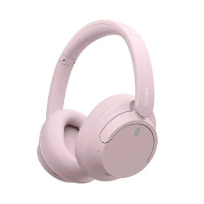 Obrázek Sony Bezdrátová Bluetooth sluchátka WH CH720N s potlačením hluku, vysoká kvalita zvuku, režim okolního lehký design, výdrž baterie až 50 hodin, iOS a Android růžová
