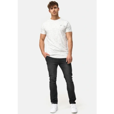 Obrázek Indicode Jeans Kloge Jednoduché tričko, Muži, Velikost: Large, Ecru mix