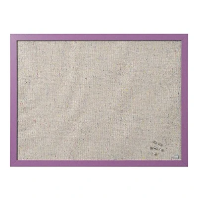 Obrázek Bi Office Nástěnka levandule, poznámková tabule s perlovými barvami textilní povrch, fialový MDF rám, tloušťka 22 mm, 60 x 45 cm