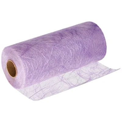 Obrázek 25 m x 20 cm Sizoweb® vliesová originální ubrus běhoun na stůl šeříková levandule fialová svatbu