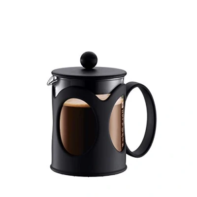 Obrázek Bodum Kávovar kenya (French Press System, permanentní filtr z ušlechtilé oceli, 0,5 litru), černý