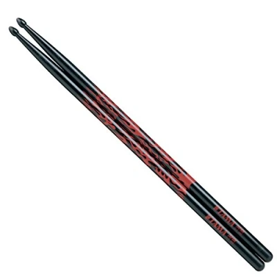 Obrázek TAMA Rythmic Fire Design Dumstick černá/červená 390 mm/13 mm (O7A F BR)
