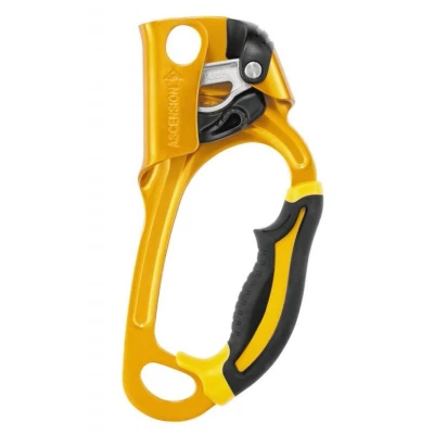 Obrázek PETZL lanová svorka vpravo ASCENSION unisex, žlutá, jednotná velikost