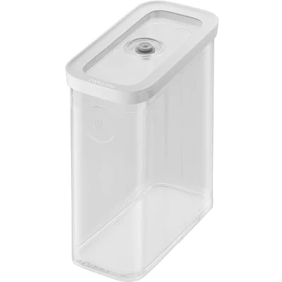Obrázek ZWILLING FRESH &amp; SAVE CUBE Box, Größe 3M, Modulare Stapelbare Vorratsdose, Luftdichte Vakuumierbare Aufbewahrung, Spülmaschinengeeignet, Transparent