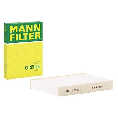 Obrázek MANN FILTER Interiérový filtr CU 25 003 pro osobní automobily