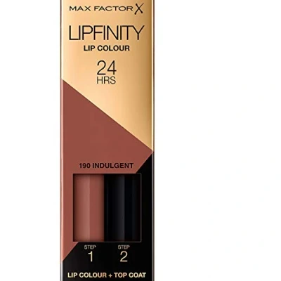 Obrázek Rtěnka Lipfinity od Max Factor, 1 balení (2x 2 ml)