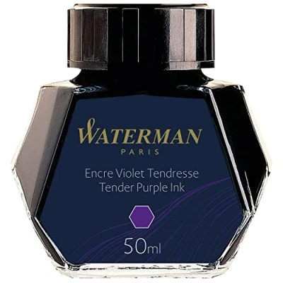 Obrázek Waterman Inkoust v inkoustovém sudu Tender Purple Inkoustová lahvička s 50 ml