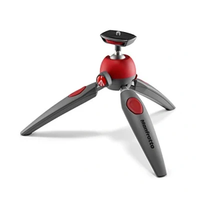 Obrázek Manfrotto MTPIXIEVO RD Pixi Evo Mini stativ (2 segmenty) červený