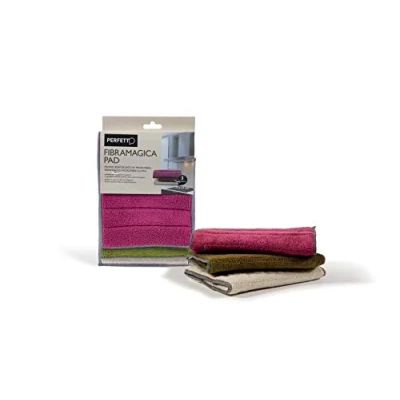 Obrázek perfektně Fibramagica Pad Set 3 šátky víceúčelové, látka, Purpurová/ledové/Mošus, 21 x 17 0,5 cm