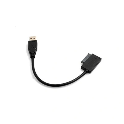 Obrázek System S USB typ A 3.0 (Male) na 7 + 6 13pin Slimline SATA Laptop CD/DVD ROM optická mechanika kabel adaptér