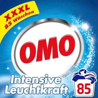 Obrázek Omo prací prášek XXXL plný prostředek pro intenzivní svítivost a hygienickou svěžest, 85 W