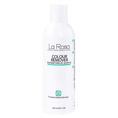Obrázek LaRosa odstraňovač laku na nehty bez acetonu 250 ml, COLOUR REMOVER LIQUID Acetone free