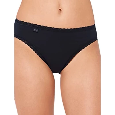 Obrázek Sloggi Dámské kalhotky 24/7 Cotton Lace Tai, černá