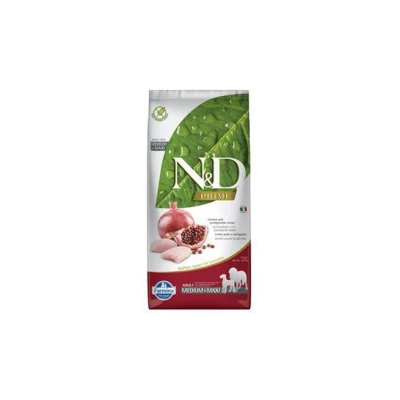 Obrázek N&amp;D Grain Free Prime Dog Puppy Medium/Maxi Chicken &amp; Pomegranate 12kg