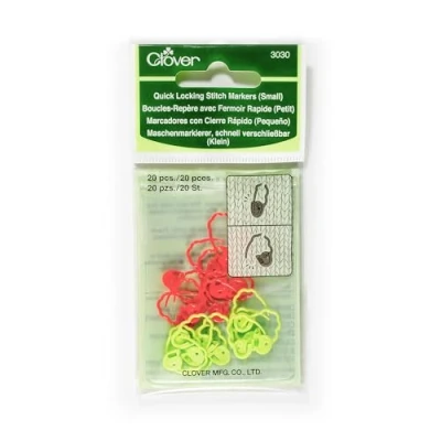 Obrázek CLOVER Rychlouzávěr označovač ok (malý), plastový, vícebarevný, 13 x 6,5 0,5 cm