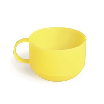 Obrázek Excelsa Rainbow Jumbo Becher 0,50 Liter, Kunststoff, gelb, 11 x 8 cm