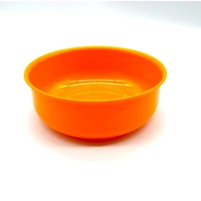 Obrázek Kimmel Miska na müsli polévka plast opakovaně použitelná odolná proti rozbití stohovatelná 17 cm, oranžová