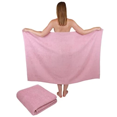 Obrázek Betz 2 kusy maxi osušek XXL osuška velikost 100 x 150 cm Berlín barva Lotus