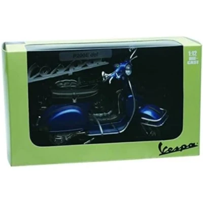 Obrázek 1978 Vespa P200E [Newray 42213 C SS], modrá, 1: 12 Die Cast