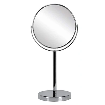 Obrázek Kleine Wolke Kosmetické zrcadlo Base Mirror s 5násobným zvětšením, velikost: 17 x 33 12 cm, materiál: kov/sklo, stříbro