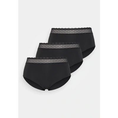 Obrázek Triumph FEEL OF TAI 3 PACK Kalhotky, Ženy, Velikost: Small, Black
