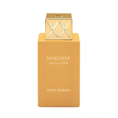 Obrázek Swiss Arabian Shaghaf Vanilla toffee Eau de Parfum Unisex 75 ml dekadentní sladkost od lícného a bohaté kávy Arabica svůdná sladká vůně