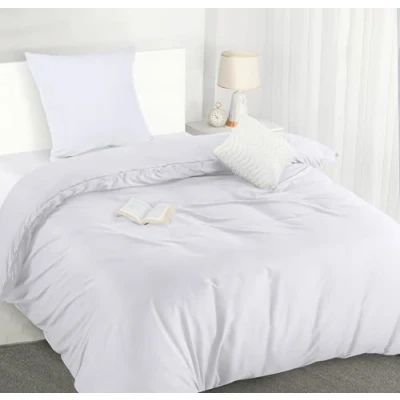 Obrázek Utopia Bedding Ložní prádlo 135 x 200 povlečení z mikrovlákna cm + 1 povlak na polštář 80 bílé