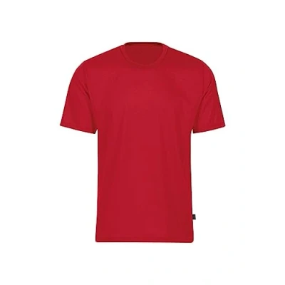 Obrázek Trigema pánské tričko děvče T shirt 100% bavlna 104 červená (třešeň 036)