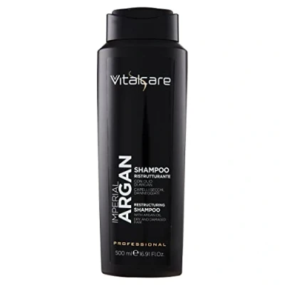 Obrázek Vitalcare Imperial Argan Restrukturierendes Shampoo, für trockenes und strapaziertes Haar, Shampoo mit Arganöl, 500 ml