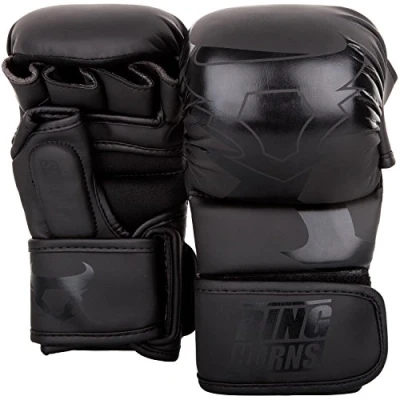 Obrázek Ringhorns Uni Charger MMA sparring rukavice, černé, L/XL