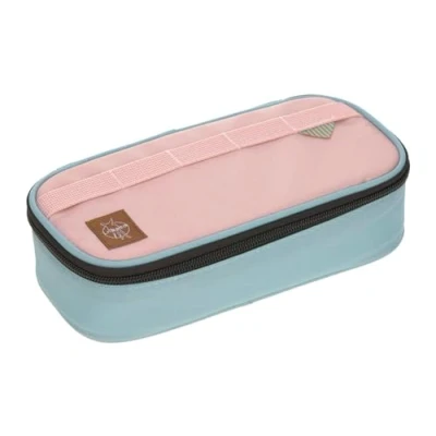 Obrázek LÄSSIG Penál School Spacy Pencil Case Unique, růžová/modrá/černá, Unikátní