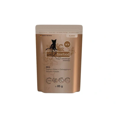 Obrázek Kapsička CATZ FINEFOOD No.9 se zvěřinou 85g