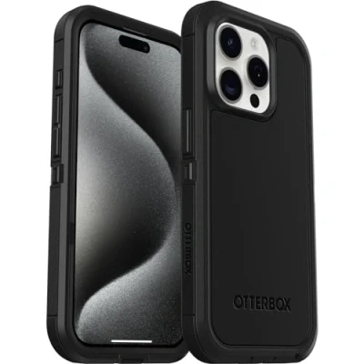 Obrázek Otterbox Defender Xt MagSafe PC Back Cover Černý Apple iPhone 15 Pro
